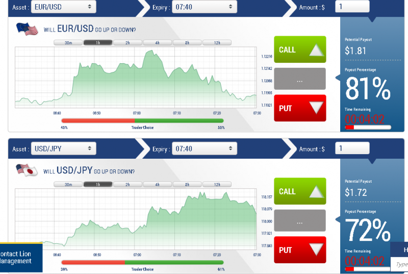 banc de knock binary option