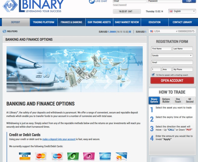 Binary options websites canada